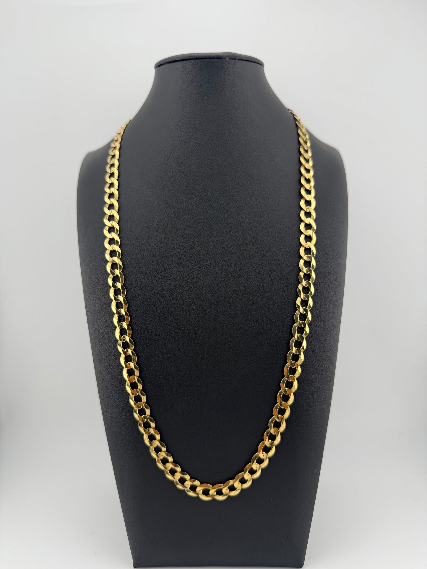 Cadena CUBANA LINK 24" 8.5mm ORO 14K