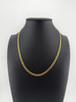 Cadena BABY MONACO 16" 4mm ORO 14K