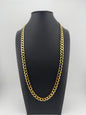 Cadena CUBANA LINK 24" 8.5mm ORO 14K