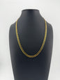 Cadena CUBANA LINK 18" 4.5mm ORO 14K