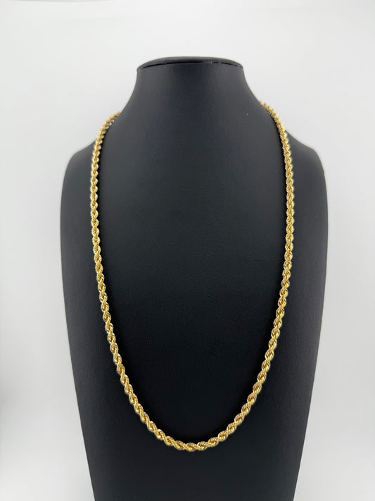 Cadenas TORSAL 22" 4 MM 14K